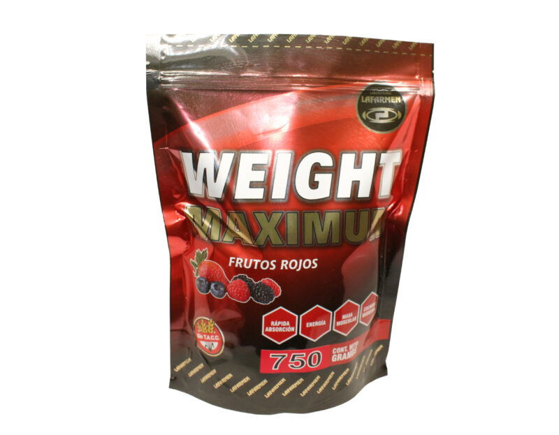 weight maximun frutos rojos